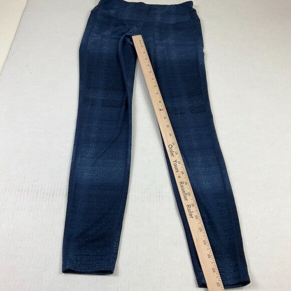 Athleta Womens Ankle Leggings Blue Yoga Pilates Running Stretch Pull On Size XS - Picture 5 of 12